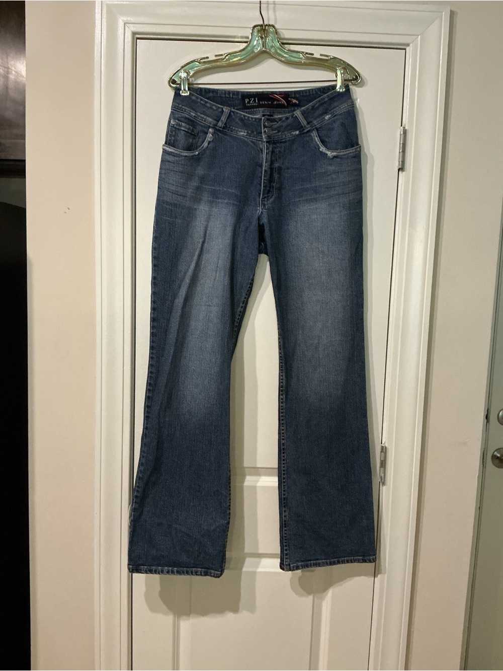 PZI Live Straight-Leg Blue Jeans